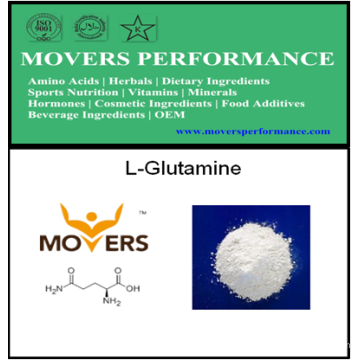 L-Glutamine de source d&#39;usine d&#39;acide aminé d&#39;approvisionnement d&#39;usine (fermenté)